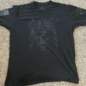 Grunt Style-Lady Liberty skull distressed